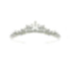 freshwater pear & crystal wedding tiara