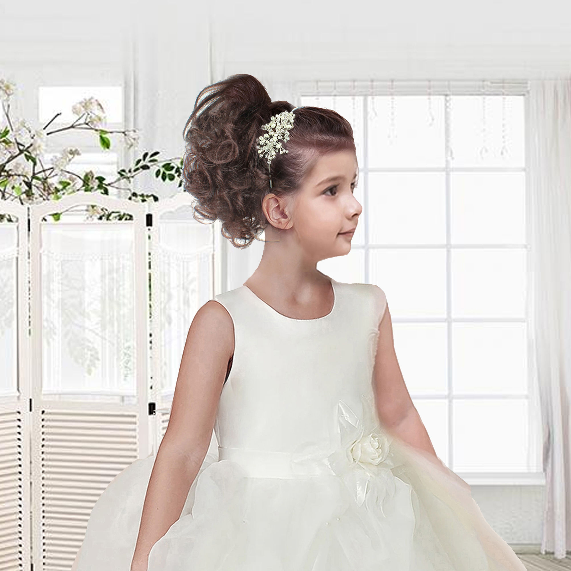 Flower Girl Headdress For Children | Nolan