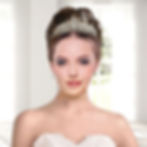 crystal encrusted wedding tiara