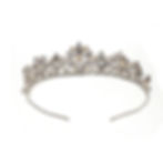 handcrafter pearl and crystal wedding tiara