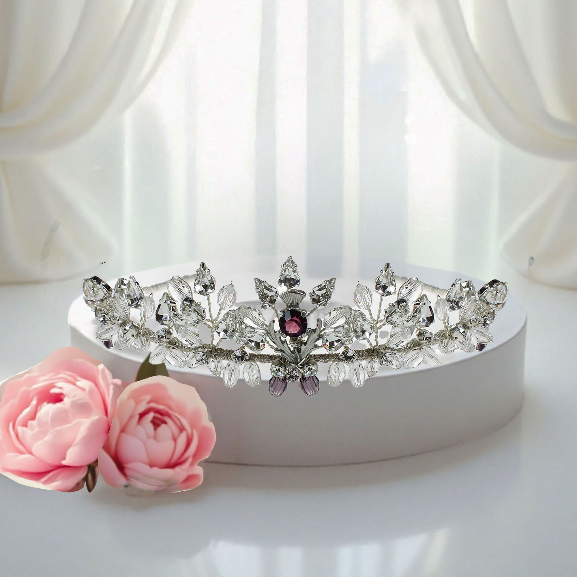 handcrafted Scottish theme wedding tiara