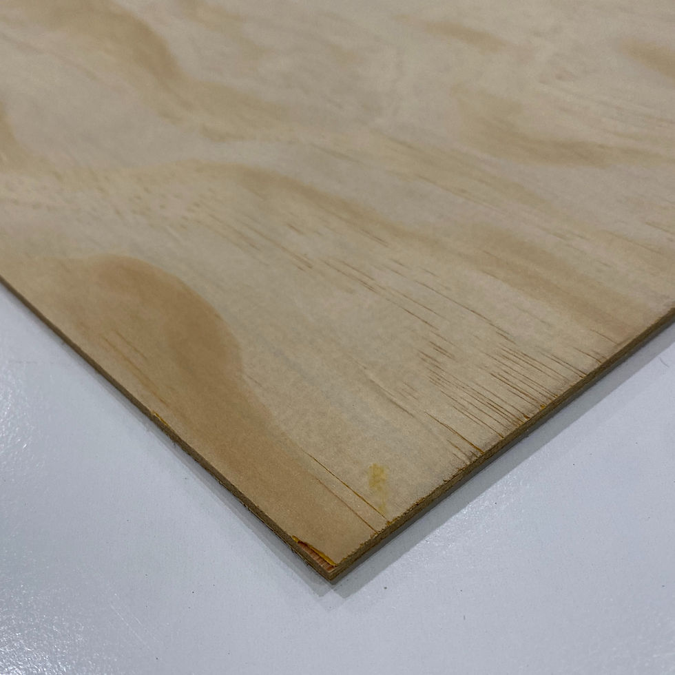 BC Radiata Pine Plywood 2400x1200x3mm Drouin Mitre 10