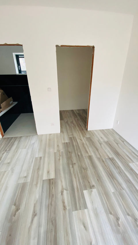 Malířské práce - úkázka malby interiér