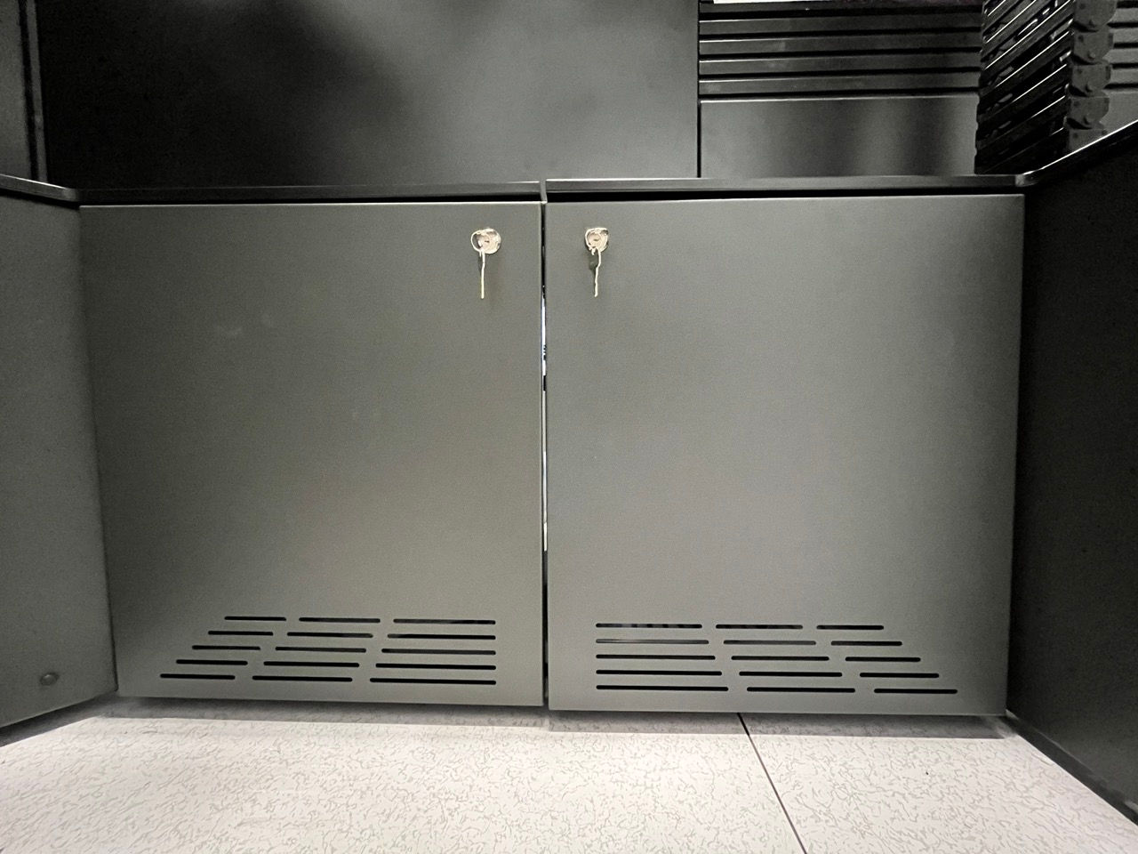 CPU enclosure for a control console