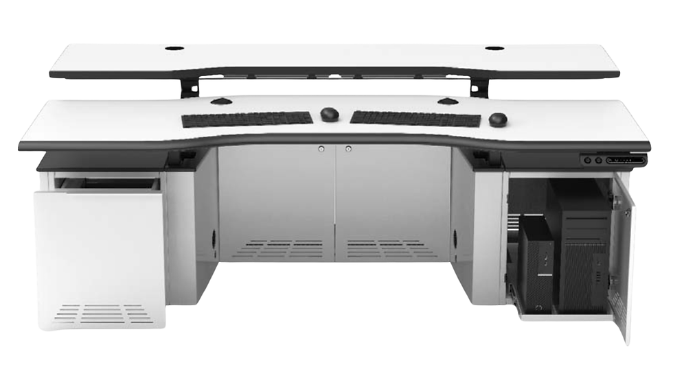 technology integration for control room furniture