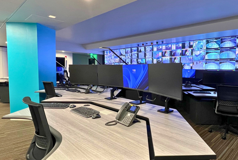 control room workstation for air traffic control