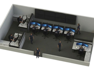 911 dispatch control room console furniture