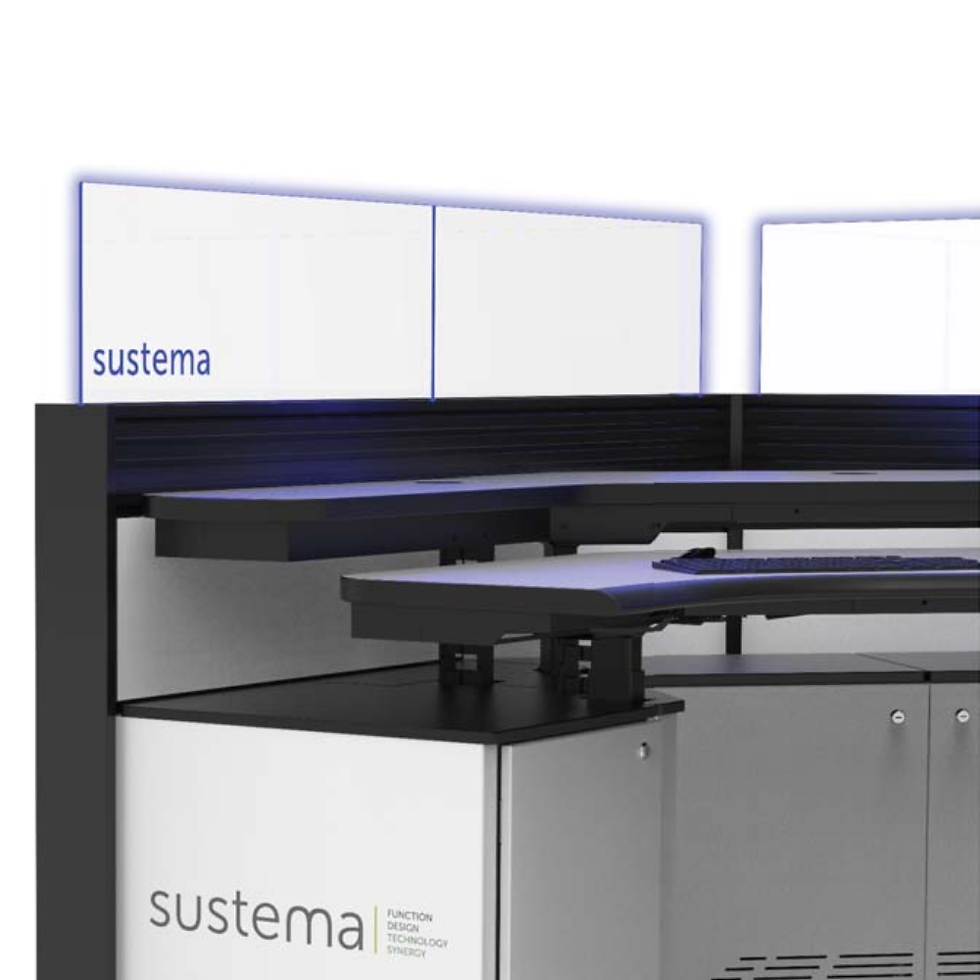 End gables for control room