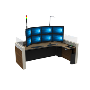 single worksurface dispatch console