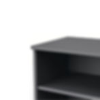 Thumbnail: Wide  Shelving Unit 4 compartments  with grommet opening 60”L x 24”P x 29”H