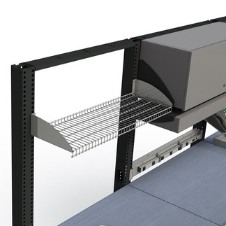 Accessories for workbench setup in IT environment by Sustema Control Room Furniture Manufacturer