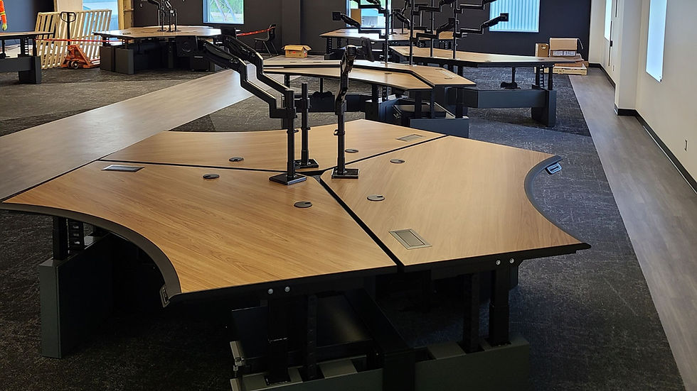 Heavy-duty furniture designed for a mining operational center - A Case Study