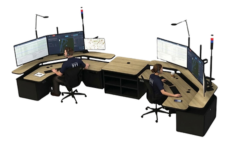control room workstation by sustema