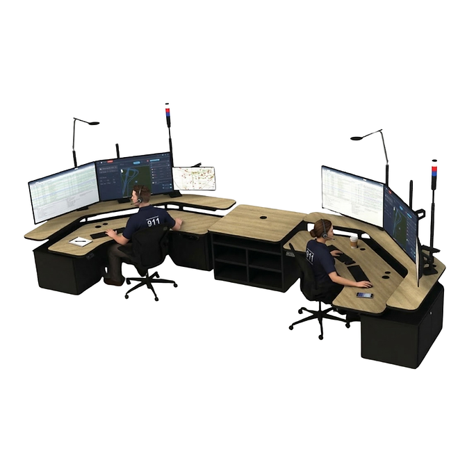 control room workstation by sustema