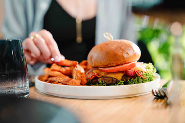 Burger Foodfotografie für Restaurant Marketing