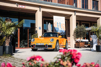 Corporate Event Fotografie vor Veranstaltungslocation