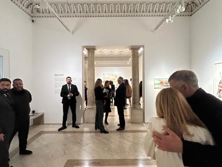 Arrogance in the art world - How to get off your high horse at gallery openings.