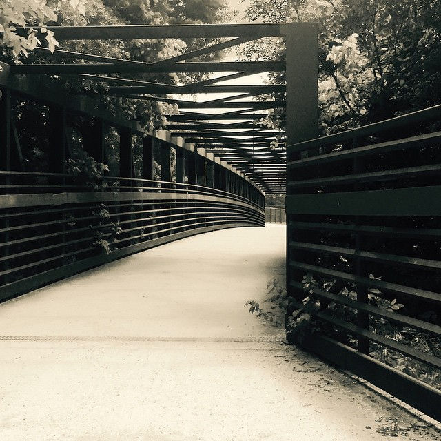 Pedestrian bridge, Austin, TX