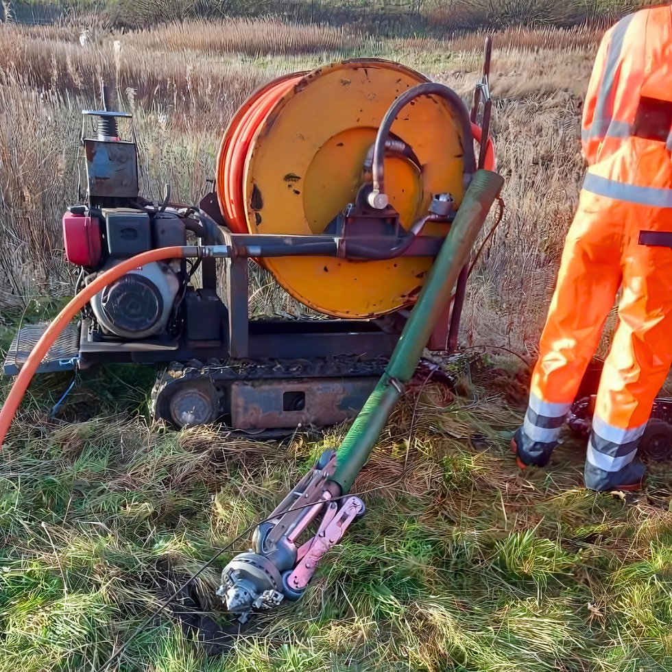 Specialist Root Cutting Equipment in Drainage Aberdeen and Aberdeenshire