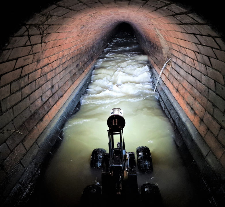 CCTV Survey of sewer Aberdeen and Aberdeenshire