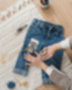 KNITS Mending Tool für Visible Mending an Pullovern, Socken, Jeans und Stofftaschen