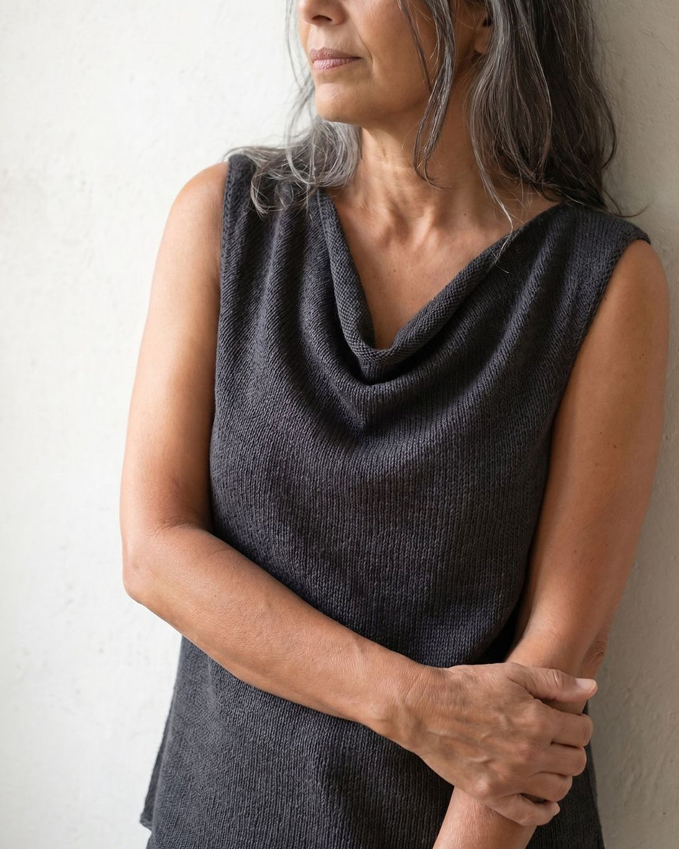 Gestricktes H2O Top von SAFRI DESIGN mit legerem Sitz und schlichtem Sommerlook