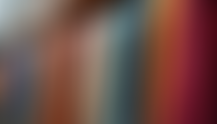 bunte gestrickte Schals