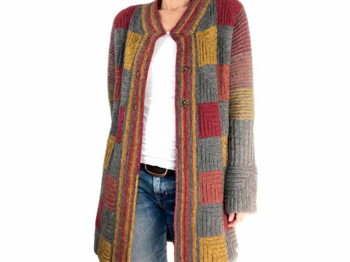 Strickanleitung PATCH JACKE SAFRI-DESIGN