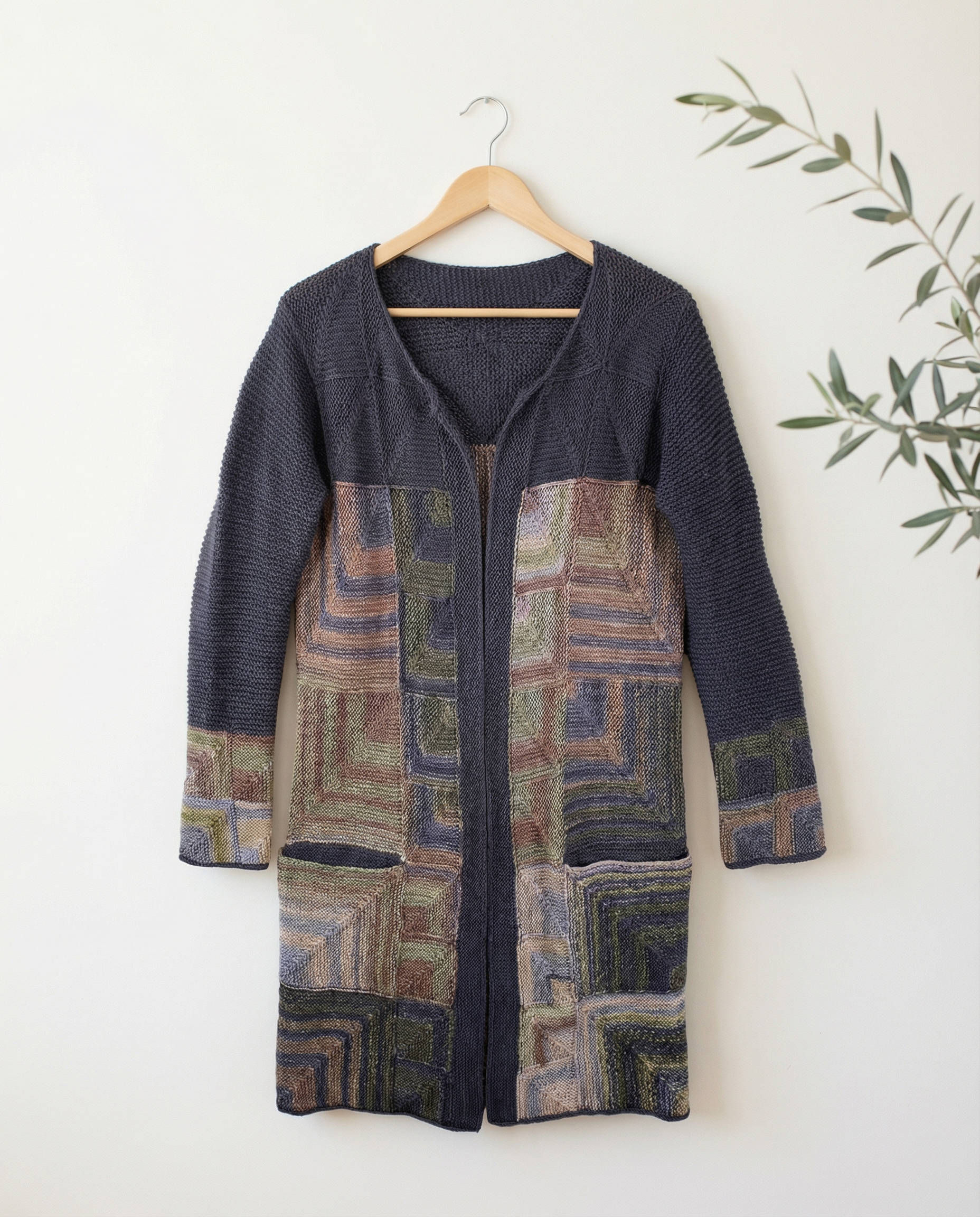 gestrickte Patch Jacke von SAFRI DESIGN