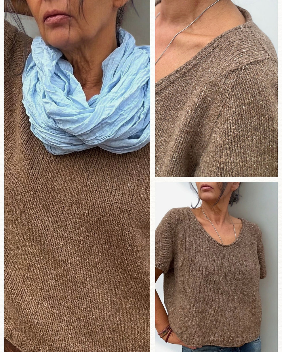 Strickset Coco Shirt - Wolle & Anleitung