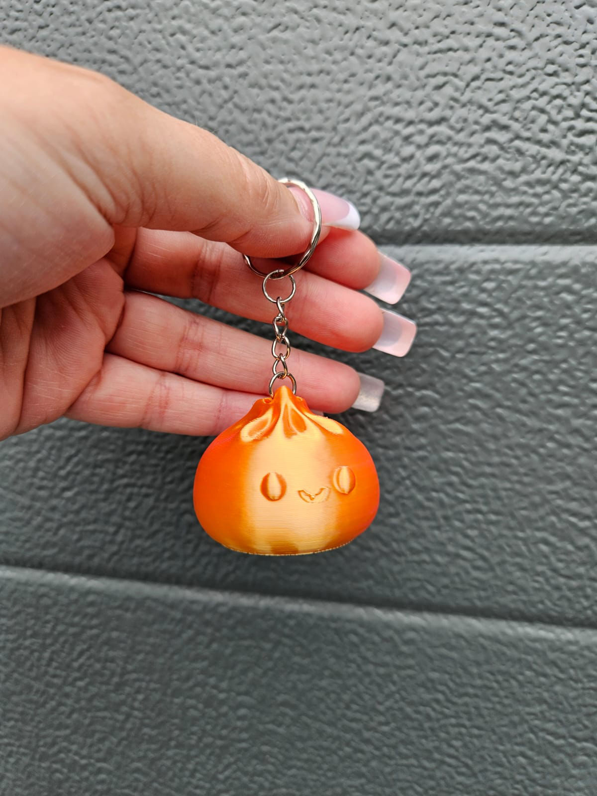 3D printed Dumpling keyring