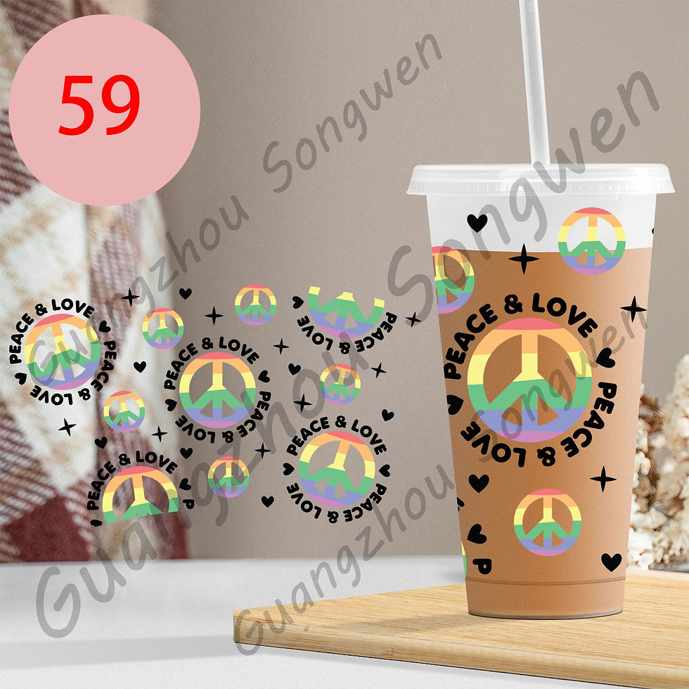 Thumbnail: 24oz Tumbler UV DTF Wraps (various designs)
