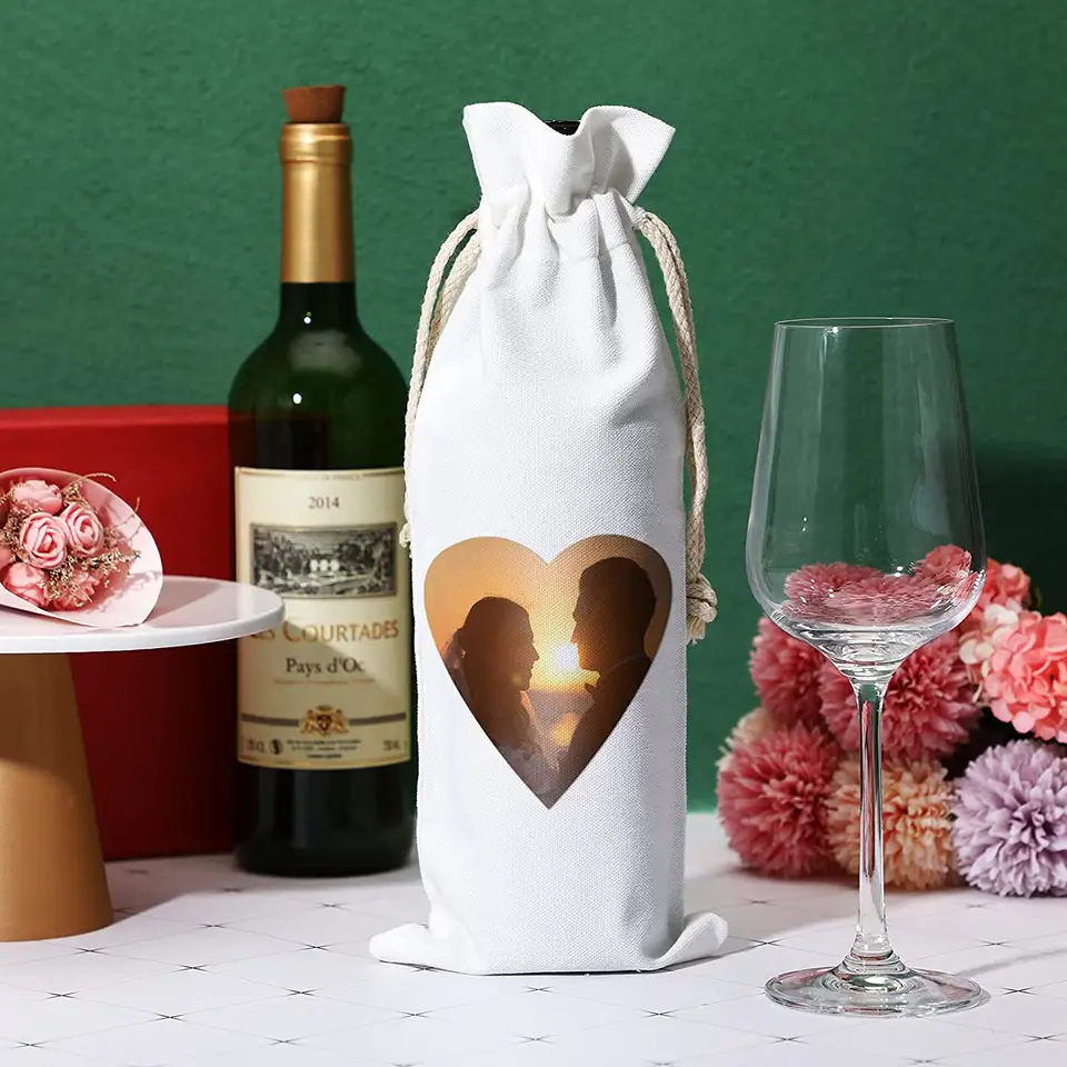 Sublimation wine bottle cover Blanks R Us