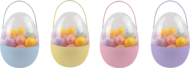 Easter fillable Eggs
