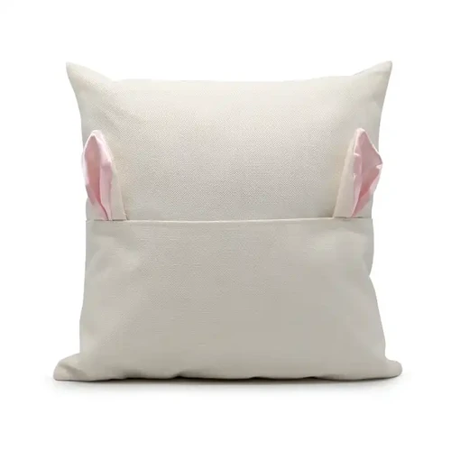 Sublimation bunny ear pocket cushion cover Blanks R Us