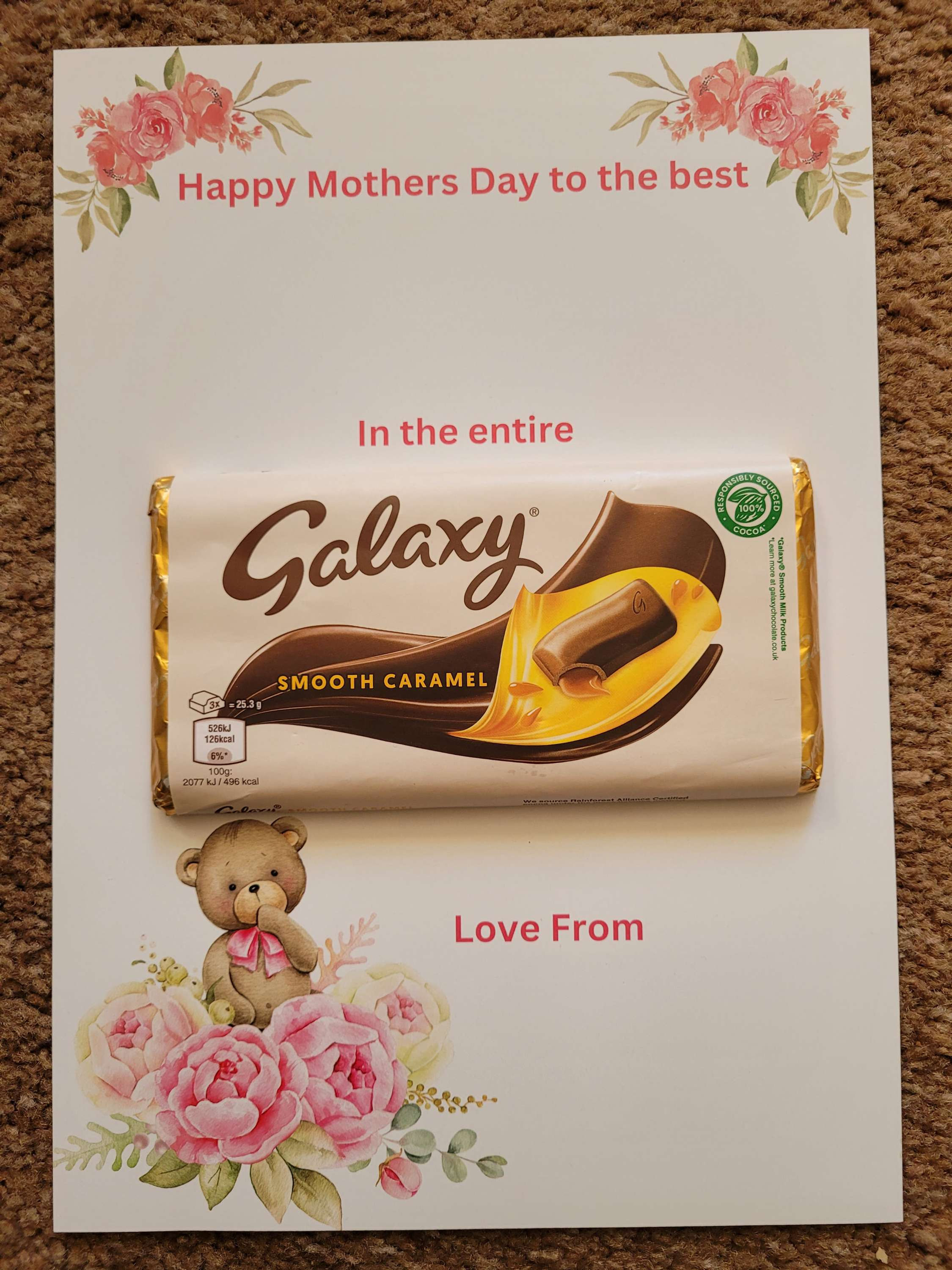 Mothers Day galaxy board 