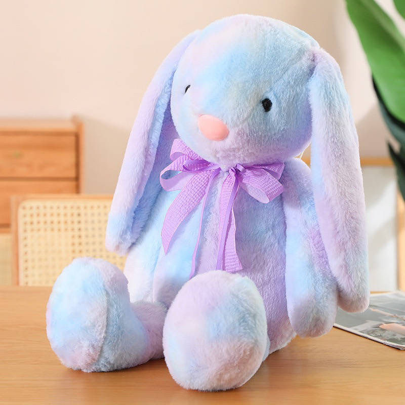 Thumbnail: Rainbow plush bunnies 