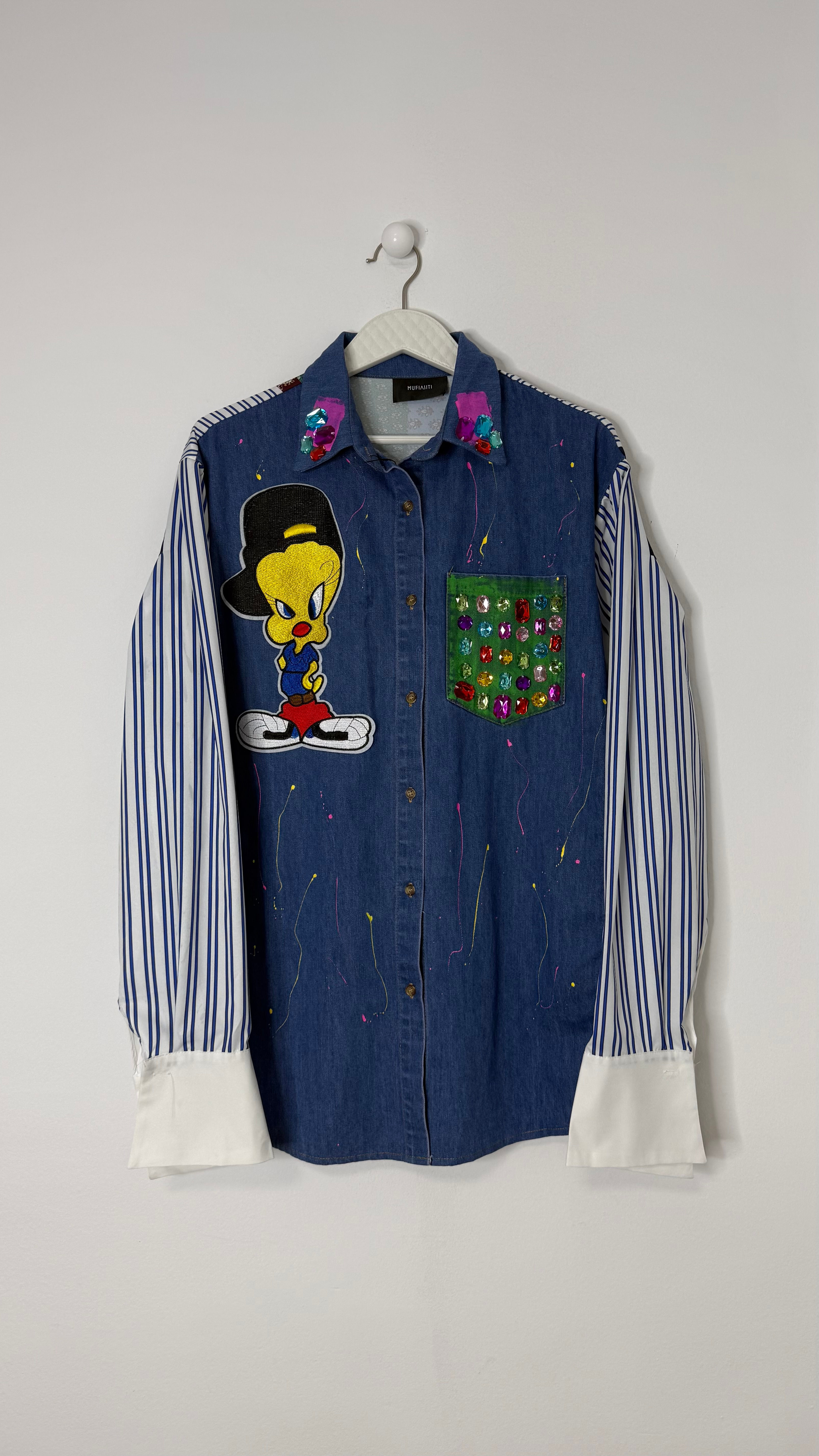 CAMISA PIOLÍN ABALORIOS