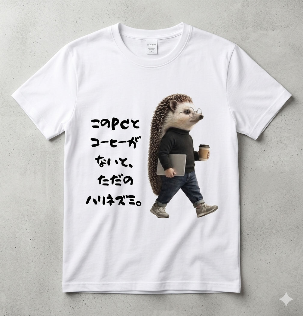 オリジナルキャラクターTシャツ