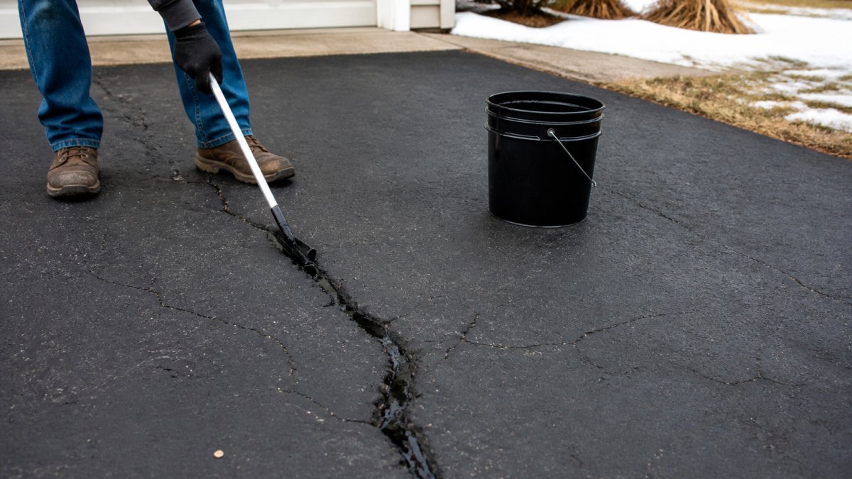 How to Fix Driveway Cracks Before Winter