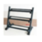 Miniatura: Ready Stock Cheaper Commercial 10 Pairs 3 Tier Dumbbell Set With Rack