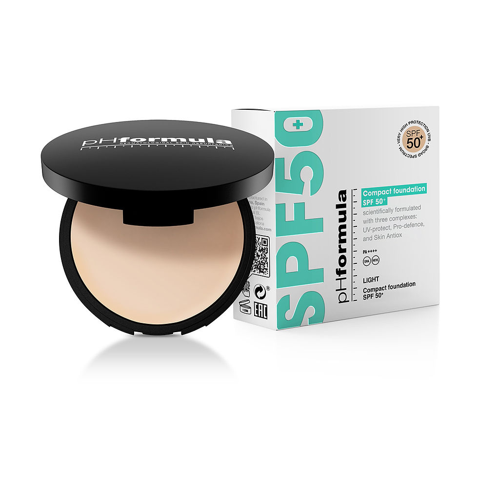 Compact foundation light SPF 50+ Light, Normal