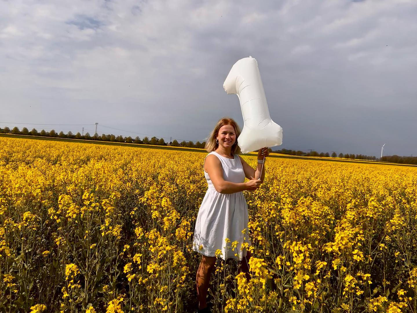 Helium Ballons Zahl XXL 100 cm