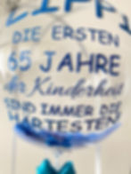 Miniaturbild: Geburtstagsgeschenk Geschenkballon mit Rosen mit Namen und Datum