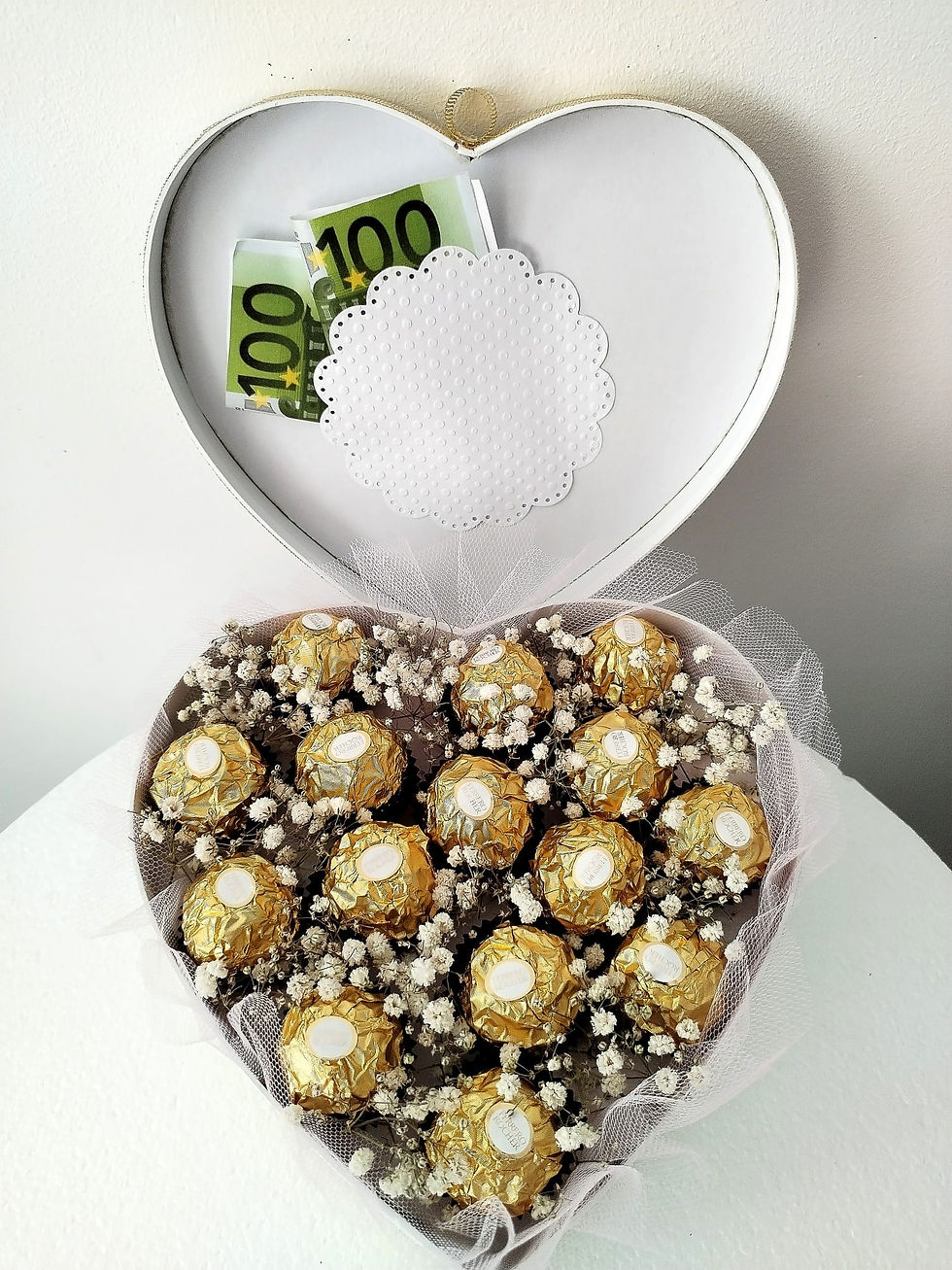 Miniaturbild: Hochzeitsgeschenk Paar|Hochzeitsgeschenk mit Pralinen und Namen|perfektes Hochze