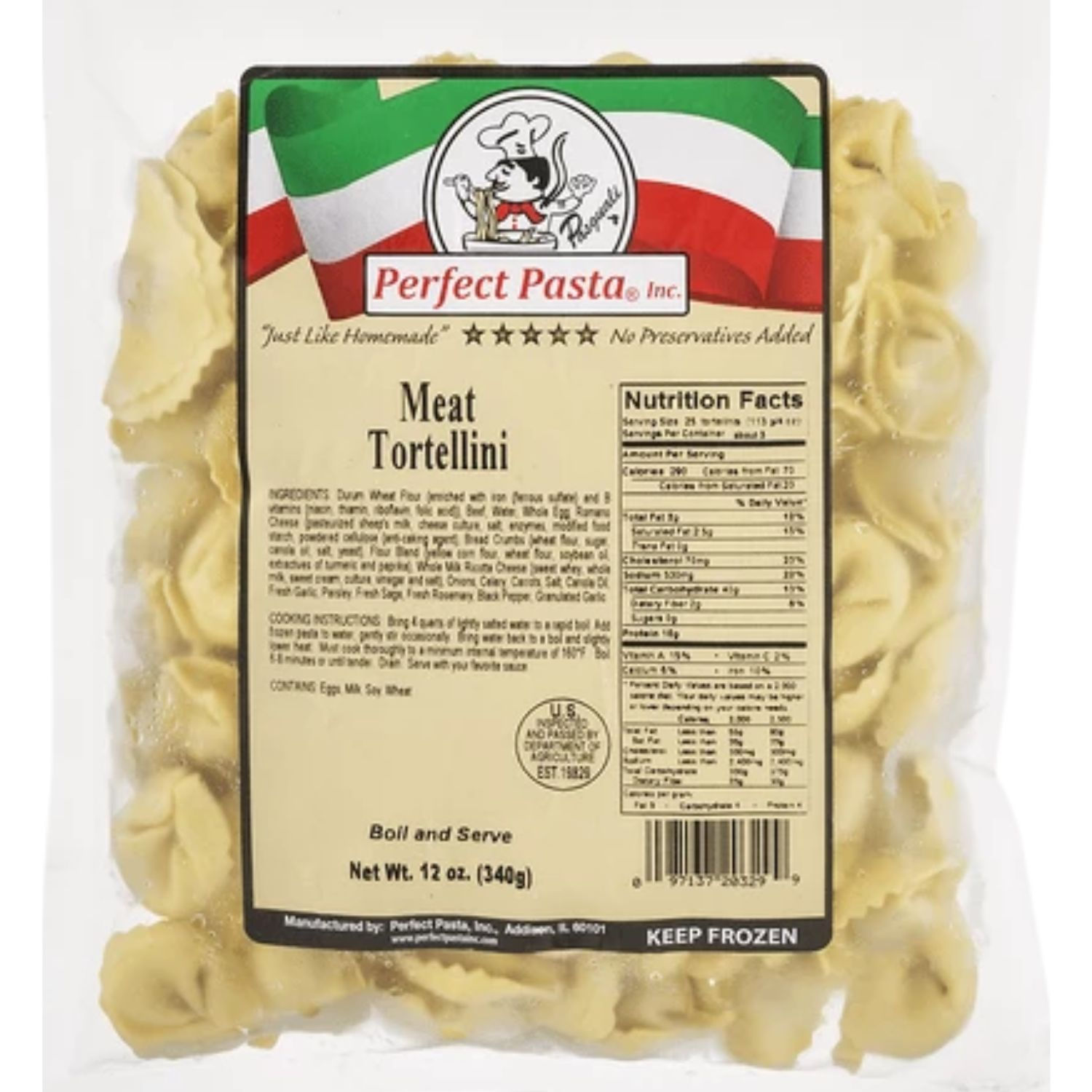 Perfect Pasta Meat Tortellini