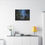 Thumbnail: Matte Canvas, Stretched, 0.75" Starry night Tropical