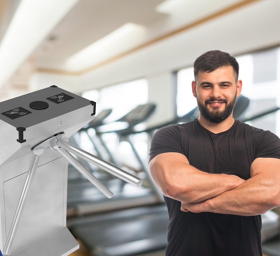 Torniquetes para gimnasios Accesos IVKA