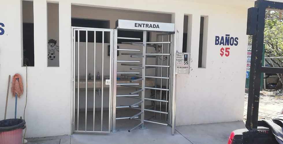 Torniquetes para baños públicos Accesos IVKA