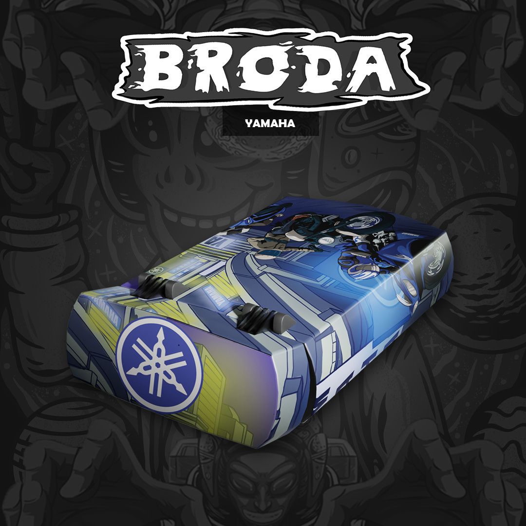 Slim IU Sticker Waterproof "Yamaha"